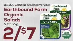 DeCicco & Sons Earthbound Farm Organic Salads offer
