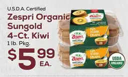 DeCicco & Sons Zespri Organic Sungold 4-Ct. Kiwi offer