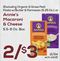 DeCicco & Sons Annie's Macaroni & Cheese 5.5-6 Oz. Box offer