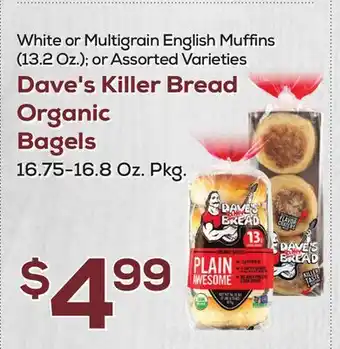 DeCicco & Sons Dave's Killer Bread Organic Bagels offer