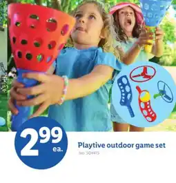 Lidl Playtive outdoor game set offer
