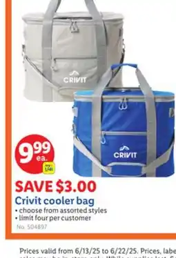 Lidl Crivit cooler bag offer