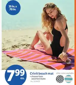 Lidl Crivit Beach Mat offer
