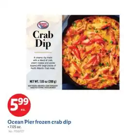 Lidl Ocean Pier frozen crab dip offer