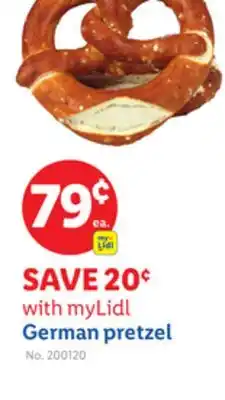 Lidl German pretzel offer