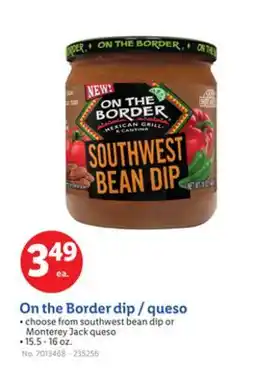 Lidl On the Border dip/queso offer