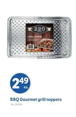 Lidl BBQ Gourmet grill toppers offer