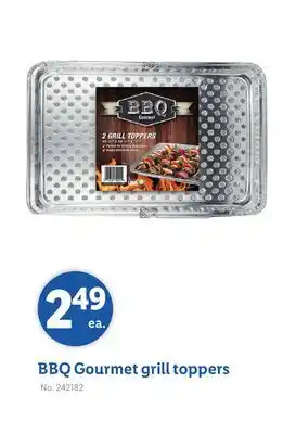 Lidl BBQ Gourmet grill toppers offer