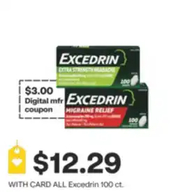 CVS ALL Excedrin 100 ct offer