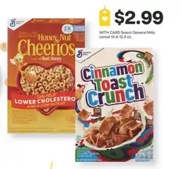CVS Select General Mills cereal 10.4-12.5 oz offer