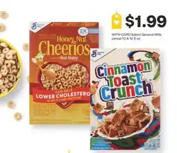 CVS Select General Mills cereal 10.4-12.5 oz offer
