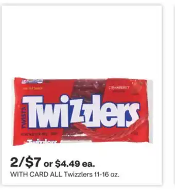 CVS ALL Twizzlers 11-16 oz offer