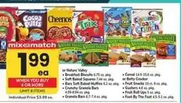 Safeway Mix or Match Cereal and Snacks offer