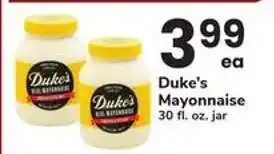 Safeway Duke's Mayonnaise offer