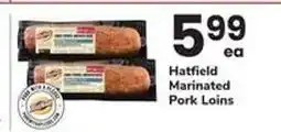 Safeway Hatfield Marinated Pork Loins offer