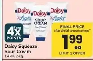 Safeway Daisy Squeeze Sour Cream offer