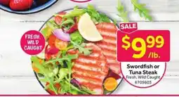 Stop&Shop Swordfish or Tuna Steak offer