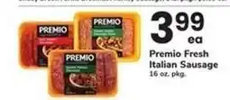 Safeway Premio Fresh Italian Sausage offer