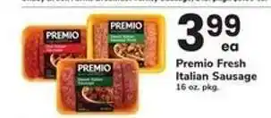 Safeway Premio Fresh Italian Sausage offer