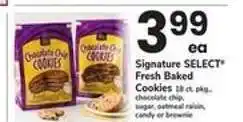 Safeway Signature SELECT Fresh Baked Cookies offer