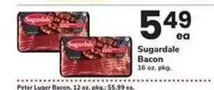 Safeway Sugardale Bacon offer