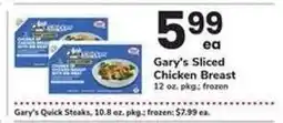 Safeway Gary’s Sliced Chicken Breast offer