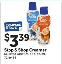 Stop&Shop Stop & Shop Creamer offer