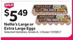 Stop&Shop Nellie's Large or Extra Large Eggs offer