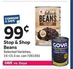 Stop&Shop Stop & Shop Beans offer
