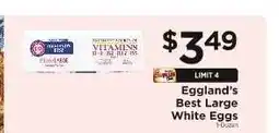 ShopRite Eggland's Best Large White Eggs offer