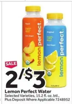Stop&Shop Lemon Perfect Water offer