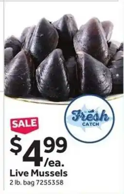 Stop&Shop Live Mussels offer