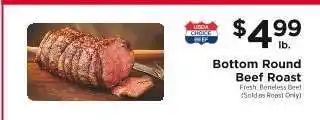 ShopRite Bottom Round Beef Roast offer