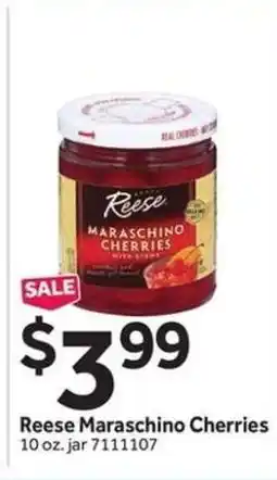 Stop&Shop Reese Maraschino Cherries offer