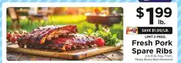 ShopRite Fresh Pork Spare Ribs offer