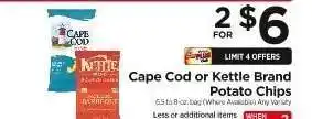 ShopRite Cape Cod or Kettle Brand Potato Chips offer