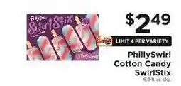 ShopRite PhillySwirl Cotton Candy SwirlStix offer