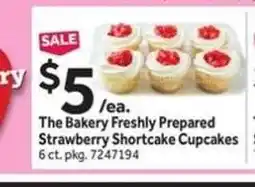 Stop&Shop The Bakery Freshly Prepared Strawberry Shortcake Cupcakes offer