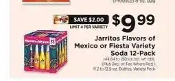 ShopRite Jarritos Flavors of Mexico or Fiesta Variety Soda 12-Pack offer