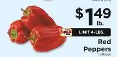 ShopRite Red Peppers offer