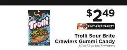 ShopRite Trolli Sour Brite Crawlers Gummi Candy offer
