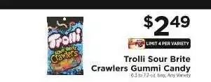 ShopRite Trolli Sour Brite Crawlers Gummi Candy offer