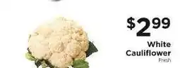 ShopRite White Cauliflower offer