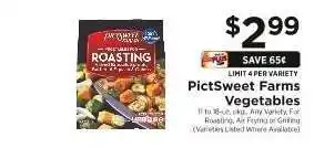 ShopRite PictSweet Farms Vegetables offer