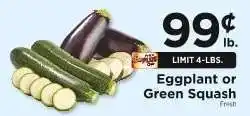 ShopRite Eggplant or Green Squash offer
