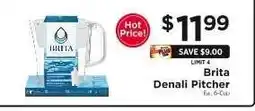 ShopRite Brita Denali Pitcher offer