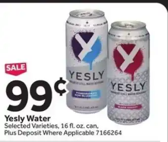 Stop&Shop Yesly Water offer