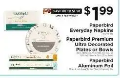 ShopRite Paperbird Everyday Napkins offer