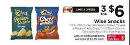 ShopRite Wise Snacks offer