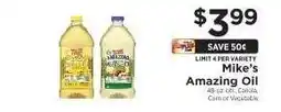 ShopRite Mike's Amazing Oil offer